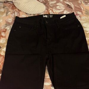 Lee Women's Black Boyfriend Jeans